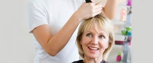Professional Hair Styling of a women